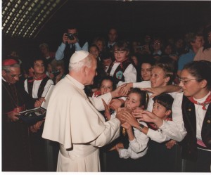 1990 incontro con il papa 001