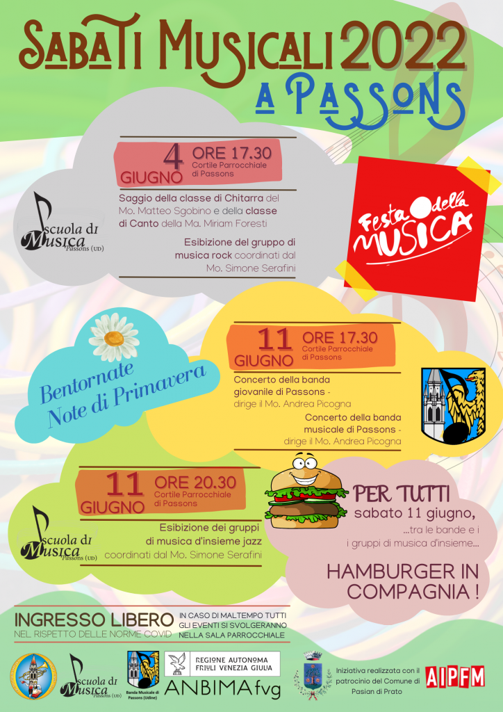 Sabati musicali a Passons